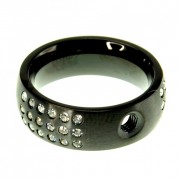 NEREZ prsten STRASS JET CHANGE & GO !