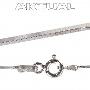 Řetízek SNAKE-4  0,7mm 45cm 2,1g Ag