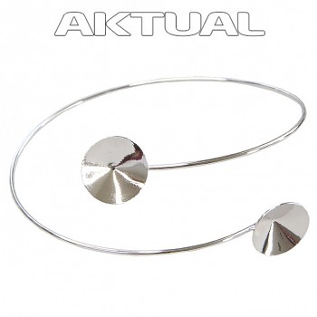 Náramek Rivoli MEMORY 12mmx2 Rhodium