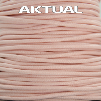 Vax Cord 1mm LIGHT ROSE