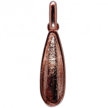 Pendant RAIN DROP 15mm ROSE GOLD