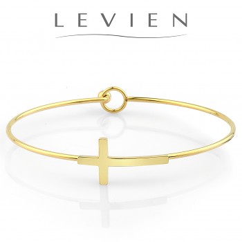 Bracelet CROSS Stainless Steel Gold