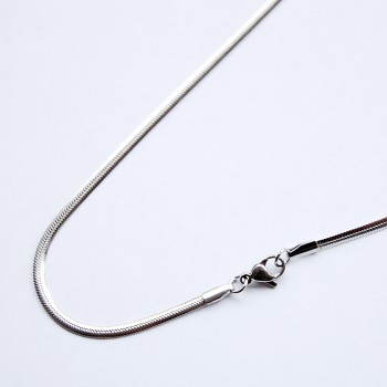 STEEL řetízek SNAKE FLAT 3/1mm-46cm