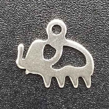 Stainless Steel Pendant ELEPHANT 12mm