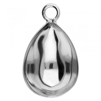 Pendant PEAR 4320 14mm without bail Ag925, 0.6g