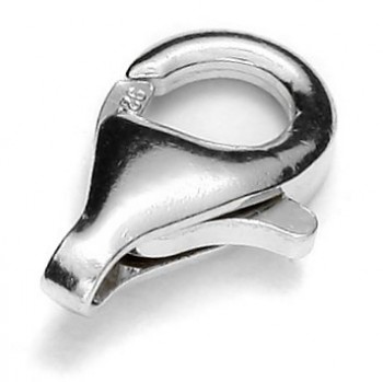 Lobster Clasp Ag925  7.8x13mm 0,85g