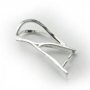 Bail SL027 7x18mm Silver Plated