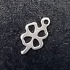 Stainless Steel Pendant CLOVERLEAF 12mm