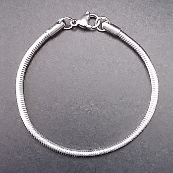 Stainless Steel Bracelet SNAKE 3.2mm - 18cm