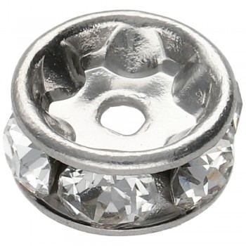 Rondelka 5mm CRYSTAL 6xPP16 Rhodium