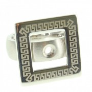 CHANGE & GO ! Ring LASER Square Stainless Steel