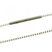 Stainless STEEL Chain 1.2mm - 46cm Tube Lock
