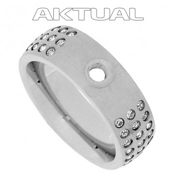 CHANGE & GO ! Ring STRASS Stainless Steel