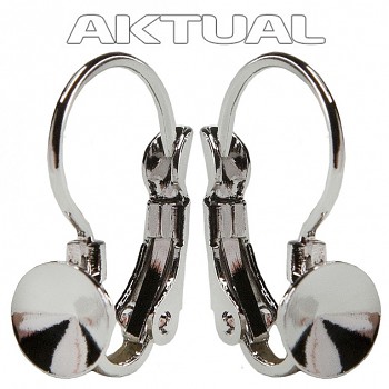 Leverback Earrings KIDS KL RIVOLI ss29/6mm Platinum Plated