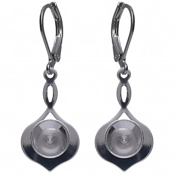 Náušnice KLB DENTELLE ORIENT 8mm/ss39 Platina
