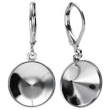 Náušnice KLB DENTELLE 13mm (ss55) Platina