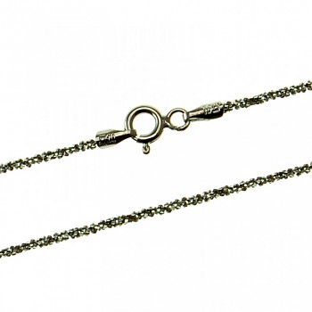 Chain MARGET  42cm 2,31g Ag Ruthenium Plated