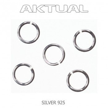 Spojovací kroužek Ag925 3.1mm/průměr drátu 0.8mm, 0.04g