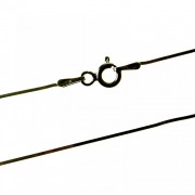 Chain SNAKE-4  0,7mm 45cm 2,1g Ag Ruthenium Plated