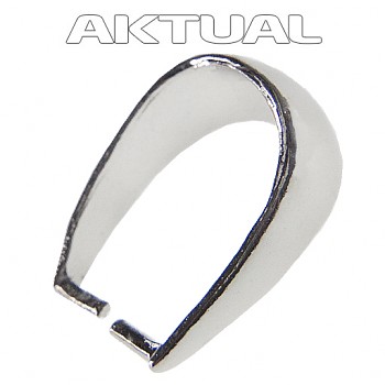 Bail SL002 Ag925 Rhodium Plated 5.5x12, 0.73g