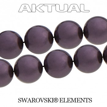 5810 MM  8 CRYSTAL BURGUNDY PEARL