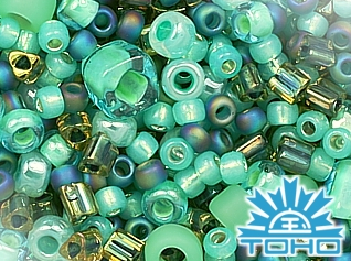toho take seafoam green mix