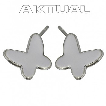 Earposts  BUTTERFLY  8mm Ag925, 0.25g