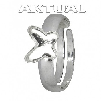 Ring BUTTERFLY  8mm Ag925, 1.78g