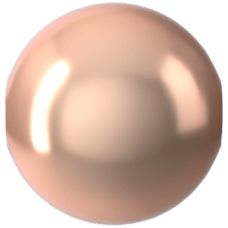 5810 MM  8 CRYSTAL ROSE GOLD PEARL