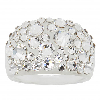 Ring BUBBLE 50 CRYSTAL Swarovski Crystals