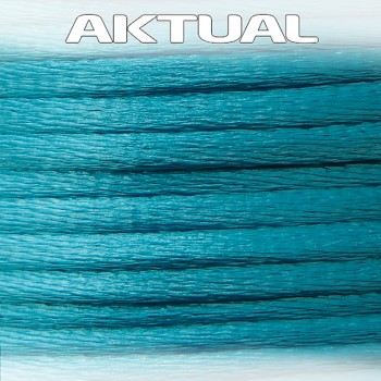 Šňůrka 100% VISKÓZA 2mm AQUAMARINE