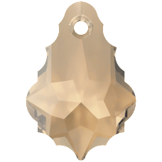 6090 MM 22x15 CRYSTAL GOLDEN SHADOW