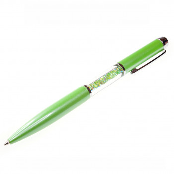 Ball PEN GREEN PERIDOT AB Swarovski Crystals