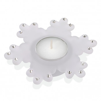 Svícen sparkly SNOWFLAKE Candleholder (vločka)