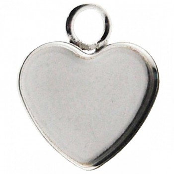 Pendant HEART 10mm Ag925, 0.27g