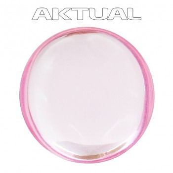 Cabochon GLANC 18mm LIGHT ROSE