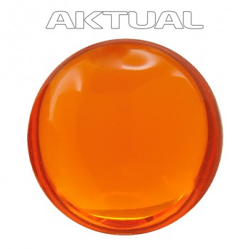 Cabochon GLANC 18mm TANGERINE