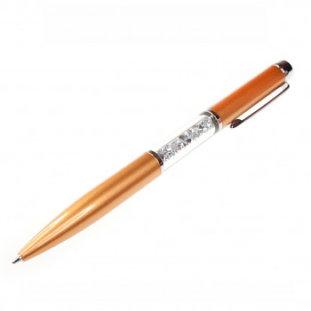 Ball PEN COPPER CAL Swarovski Crystals