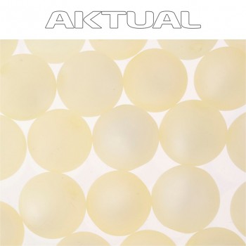 Korálek VELVET bead 12mm CHAMPAGNE