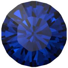 1028 PP  9 CRYSTAL BERMUDA BLUE F