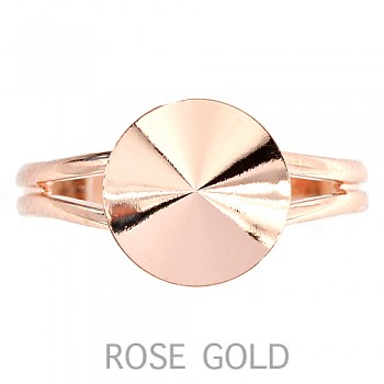 Prsten RIVOLI 12mm ROSE GOLD