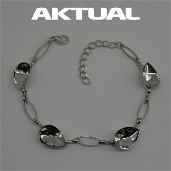 Bracelet PEAR 4x14mm Rhodium