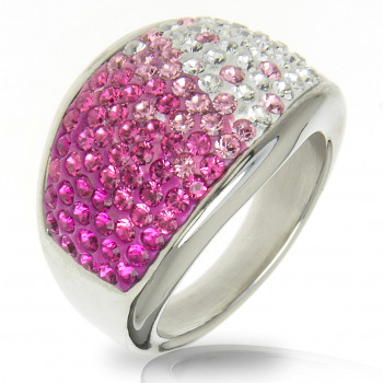 Ring GRADATION 53 ROSE Swarovski