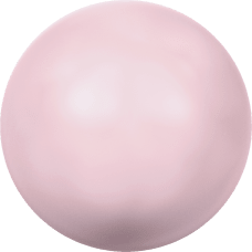 5818 MM  8 CRYSTAL PASTEL ROSE PEARL