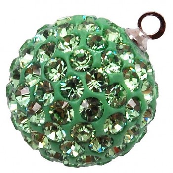 sparkly BALL Pe14 PERIDOT