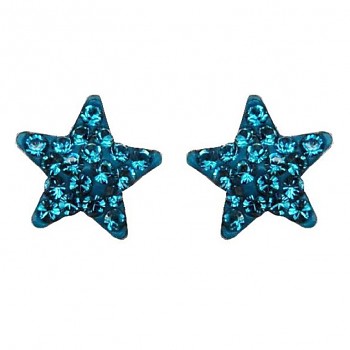 sparkly STAR PU10 INDICOLITE Ag925